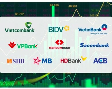 Cổ phiếu ngân hàng bật tăng trong phiên chiều 26/4: LPB tím trần, HDB tăng 3% trong ngày đại hội