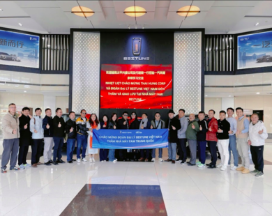 Chuyến thăm của Đại lý Bestune Việt Nam tại trụ sở FAW Trung Quốc