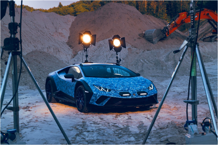 Siêu xe Lamborghini Huracan Sterrato độc bản cần 370 giờ để hoàn thiện màu sơn