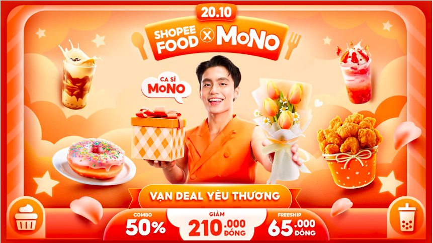 Hậu concert, Neko Lê - Kay Trần trổ tài làm làm food reviewer trên livestream ShopeeFood