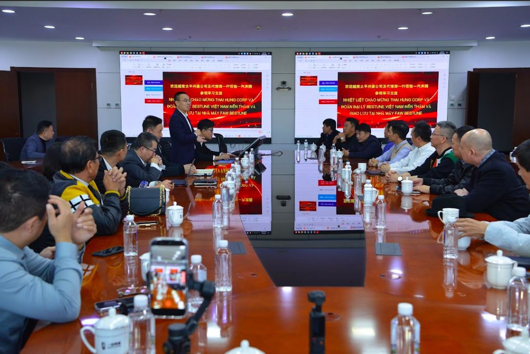 Chuyến thăm của Đại lý Bestune Việt Nam tại trụ sở FAW Trung Quốc